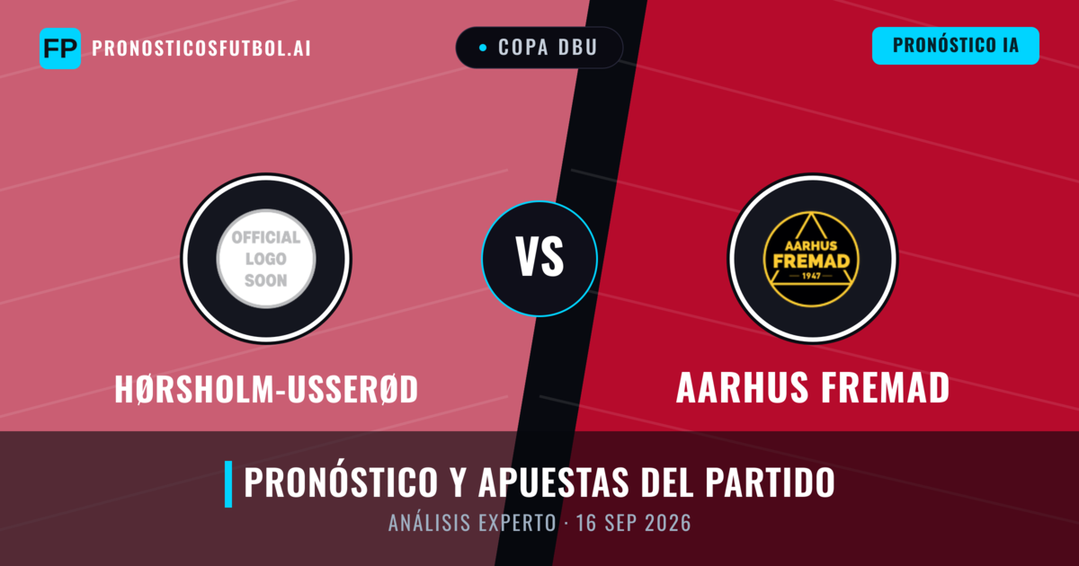 Hørsholm-Usserød vs Aarhus Fremad — pronóstico y previa del partido