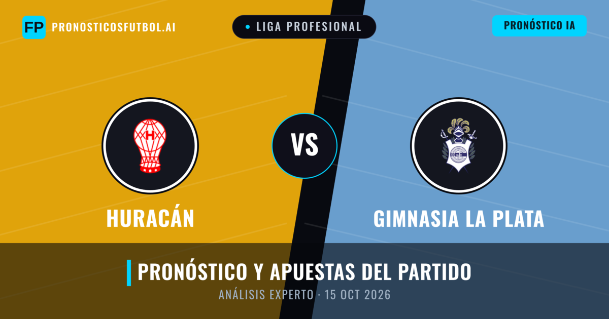 Huracán vs Gimnasia La Plata — pronóstico y previa del partido