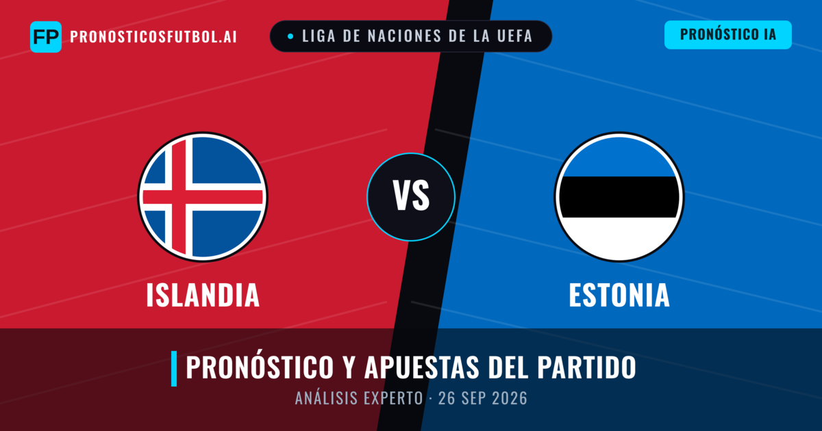 Islandia vs Estonia — pronóstico y previa del partido