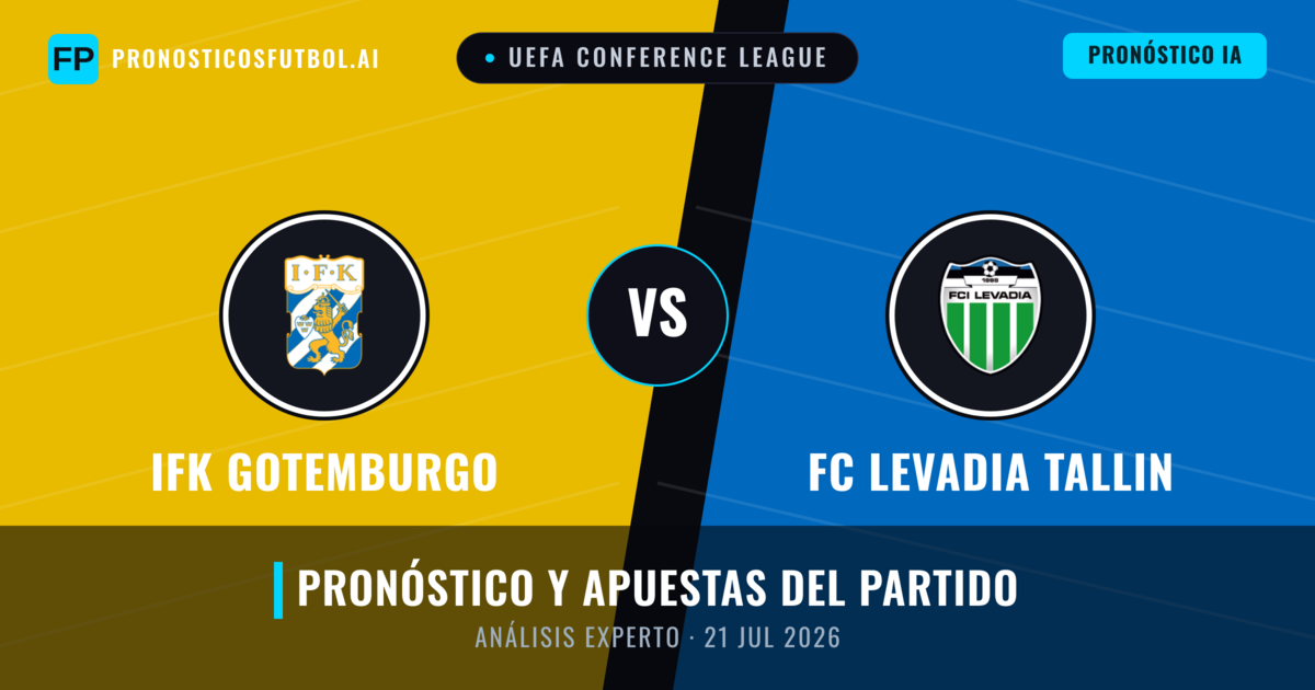 IFK Gotemburgo vs FC Levadia Tallin — pronóstico y previa del partido