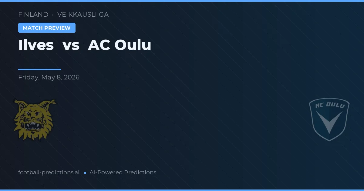 Ilves vs AC Oulu — pronóstico y previa del partido