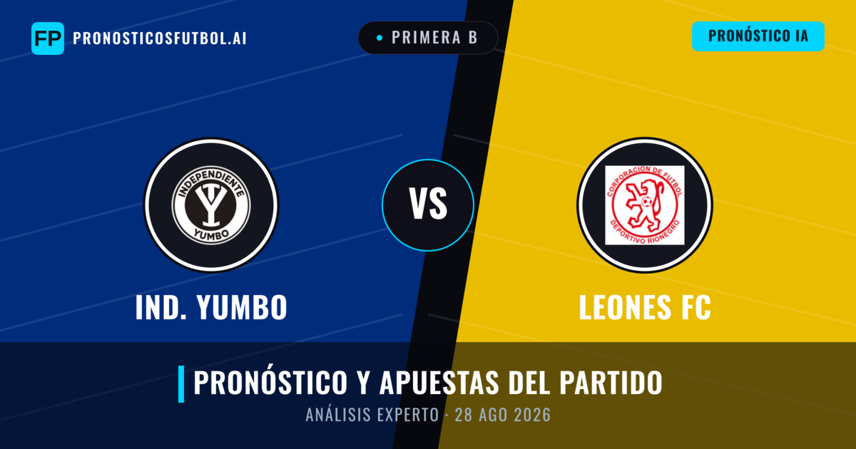 Ind. Yumbo vs Leones FC — pronóstico y previa del partido