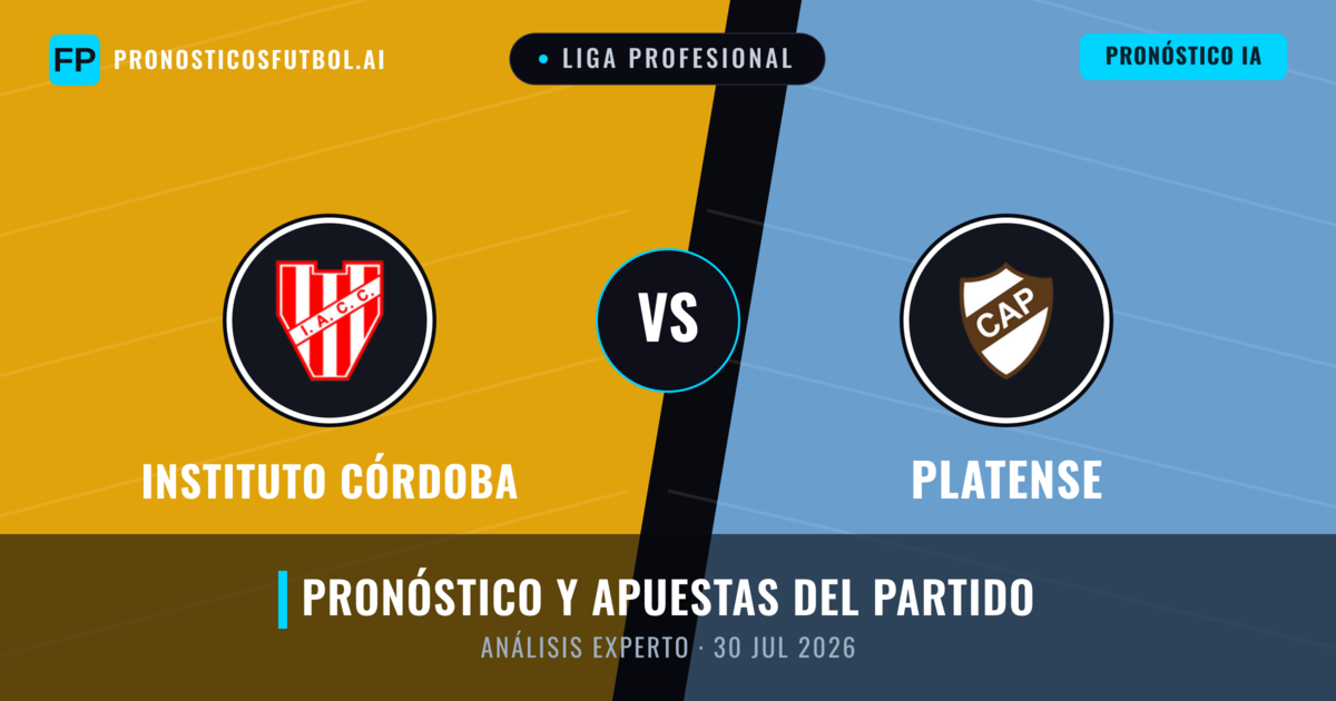 Instituto Córdoba vs Platense — pronóstico y previa del partido
