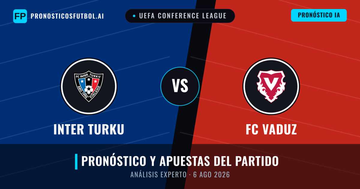 Inter Turku vs FC Vaduz — pronóstico y previa del partido