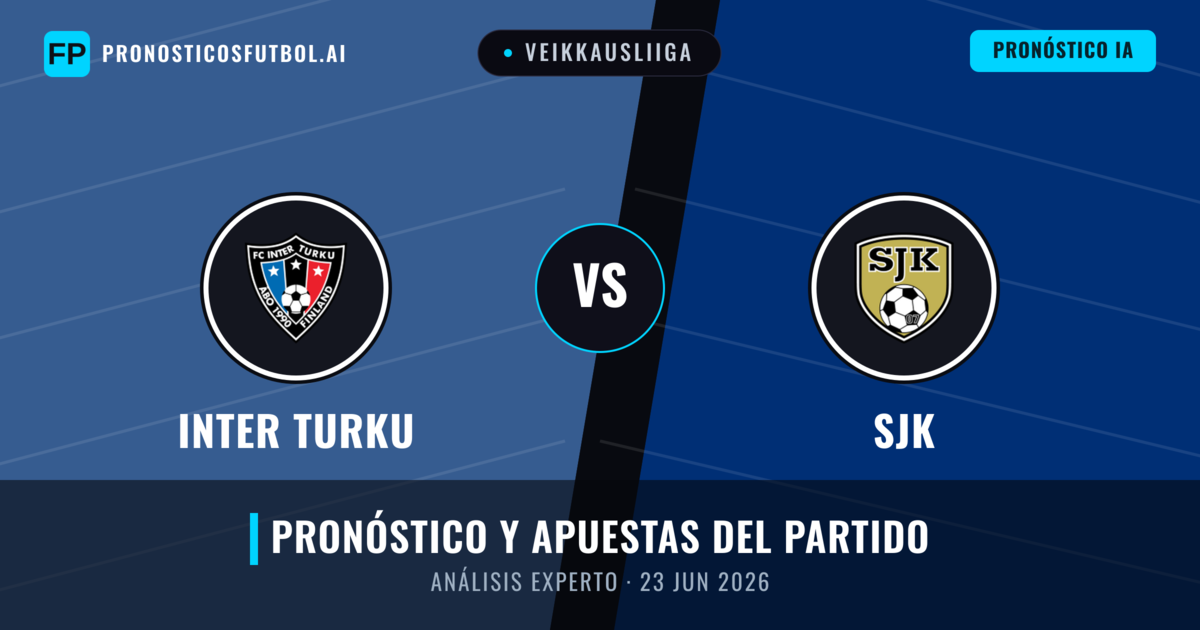 Inter Turku vs SJK — pronóstico y previa del partido