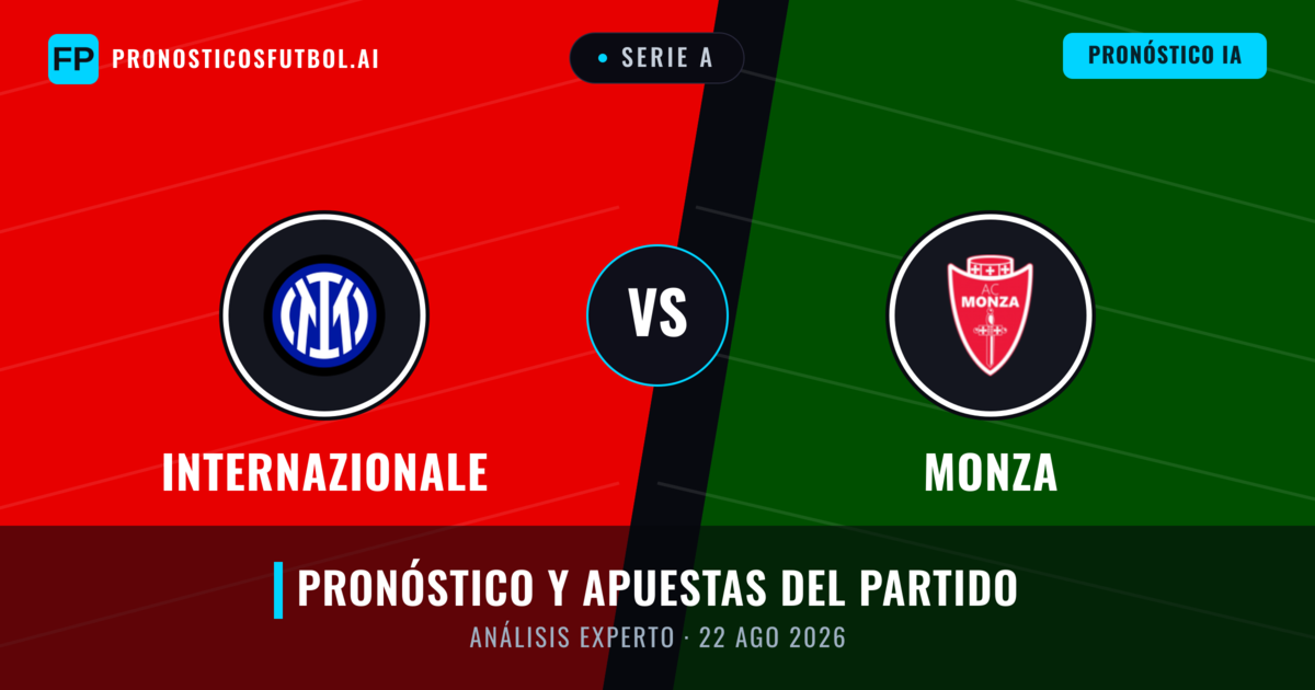 Internazionale vs Monza — pronóstico y previa del partido