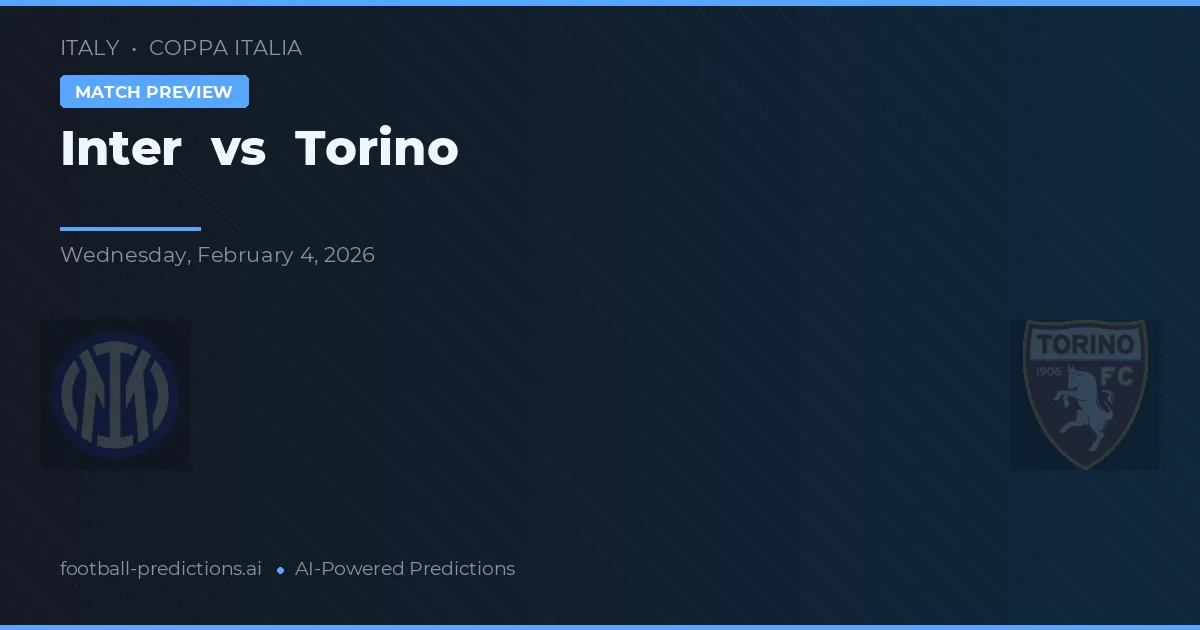 Internazionale vs Turín — pronóstico y previa del partido