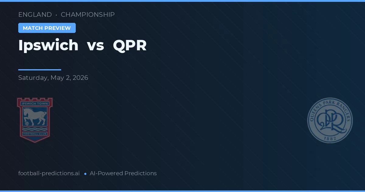 Ipswich vs QPR — pronóstico y previa del partido
