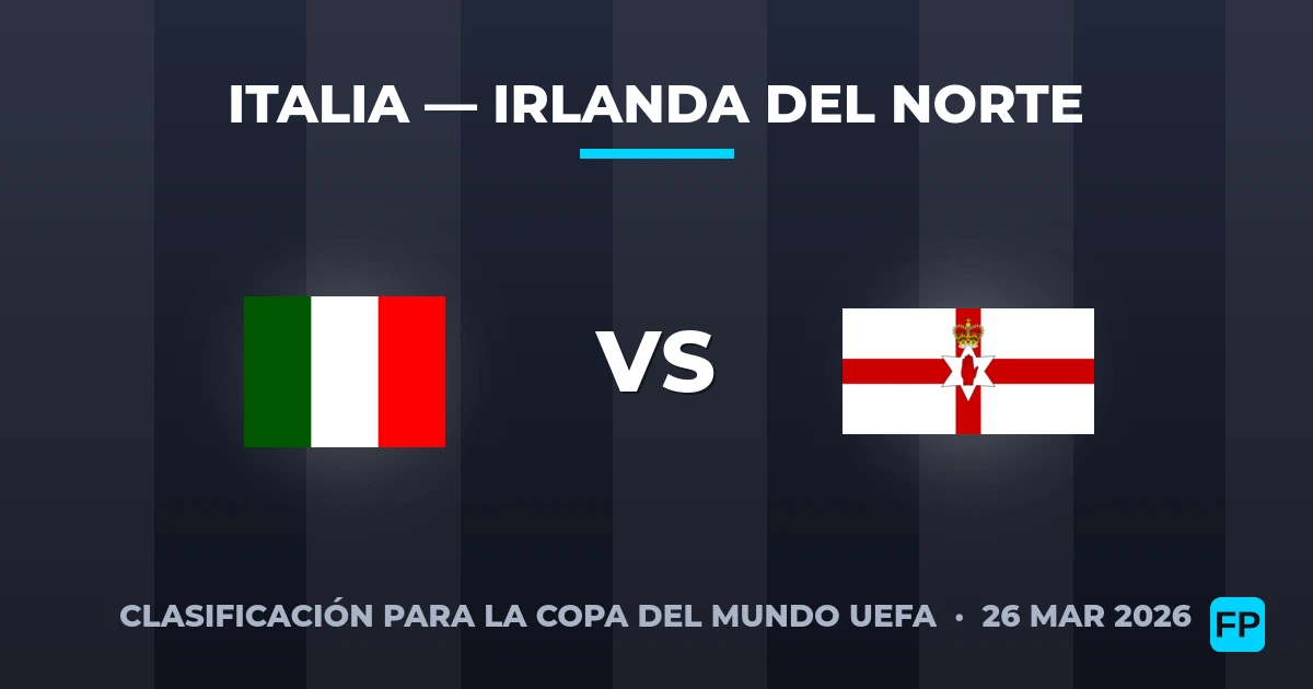 Italia vs Irlanda del Norte — pronóstico y previa del partido