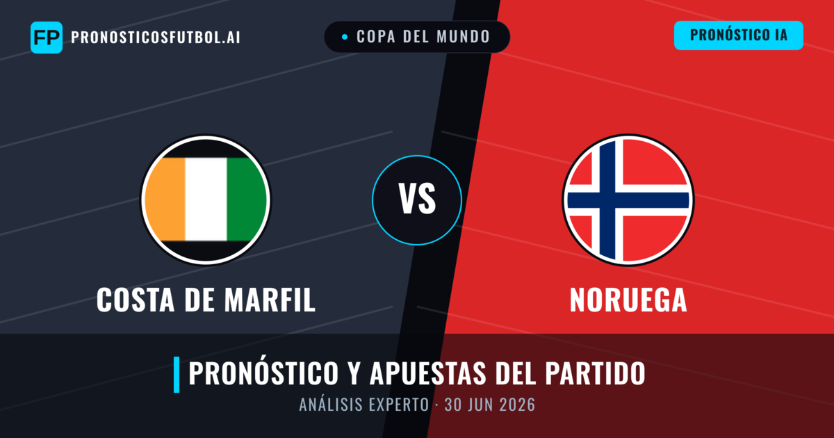 Costa de Marfil vs Noruega — pronóstico y previa del partido