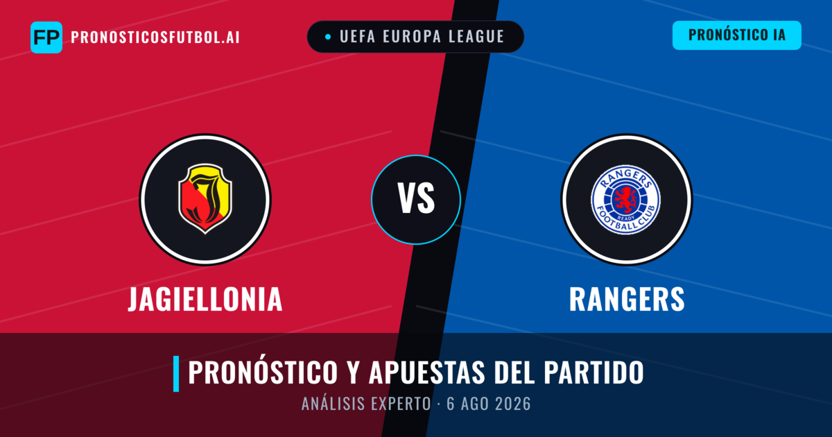 Jagiellonia vs Rangers — pronóstico y previa del partido