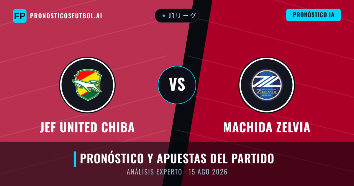 JEF United Chiba vs Machida Zelvia — pronóstico y previa del partido