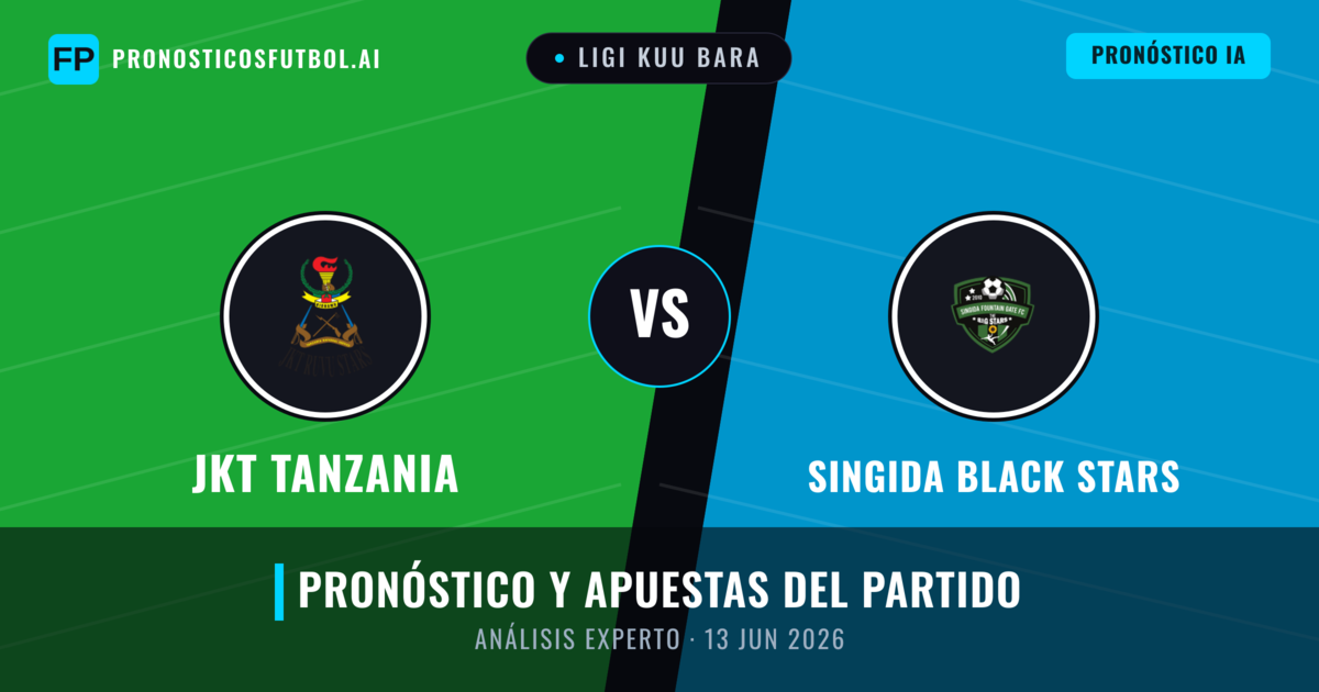 JKT Tanzania vs Singida Black Stars — pronóstico y previa del partido