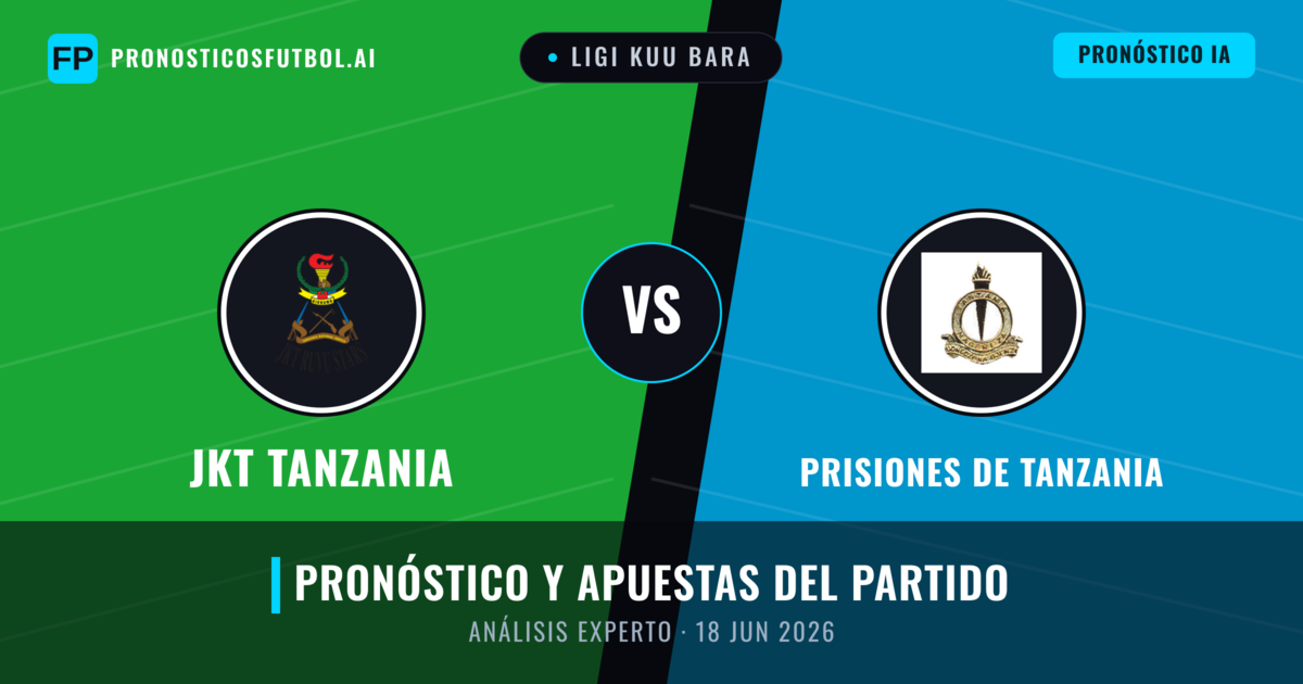 JKT Tanzania vs Prisiones de Tanzania — pronóstico y previa del partido