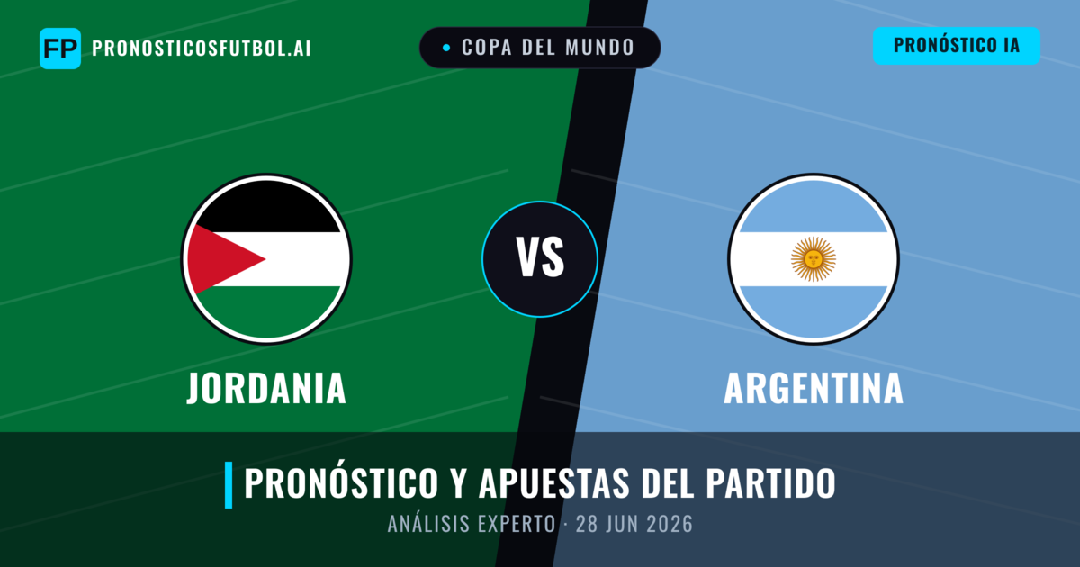 Jordania vs Argentina — pronóstico y previa del partido