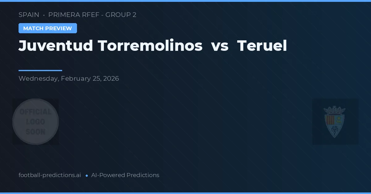 Juventud Torremolinos vs Teruel — pronóstico y previa del partido