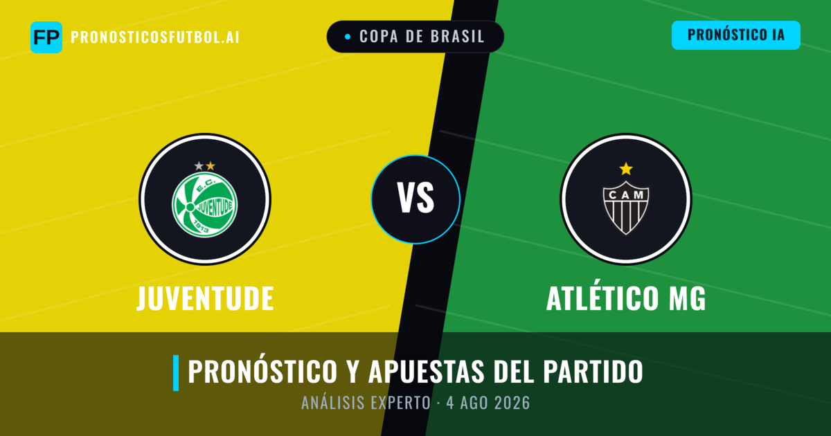 Juventude vs Atlético MG — pronóstico y previa del partido
