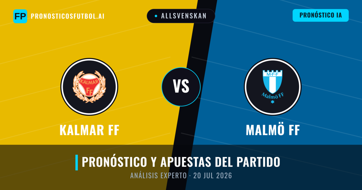 Kalmar FF vs Malmö FF — pronóstico y previa del partido