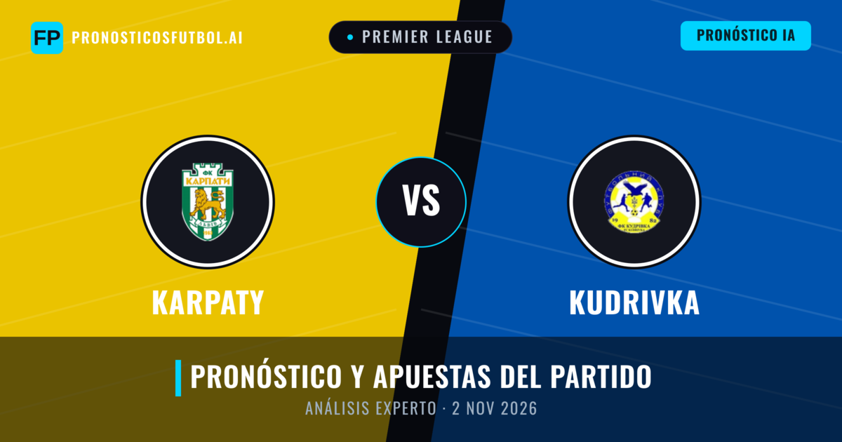 Karpaty vs Kudrivka — pronóstico y previa del partido