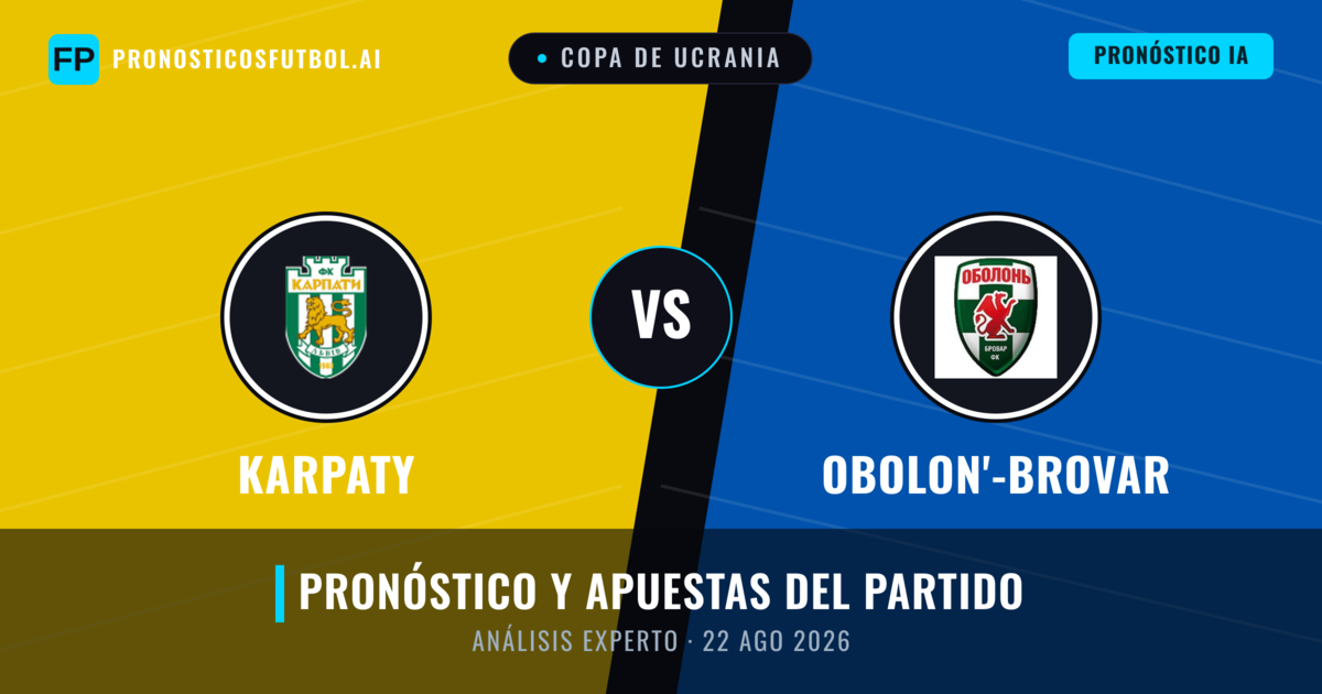 Karpaty vs Obolon'-Brovar — pronóstico y previa del partido