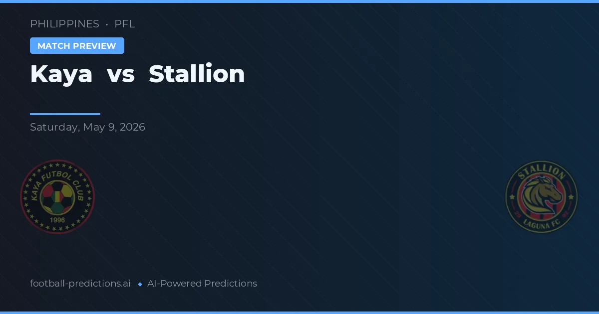 Kaya vs Estallón — pronóstico y previa del partido