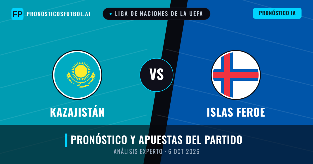Kazajistán vs Islas Feroe — pronóstico y previa del partido