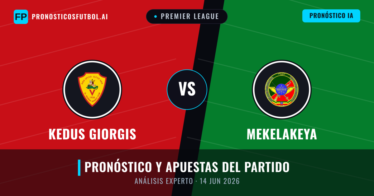 Kedus Giorgis vs Mekelakeya — pronóstico y previa del partido