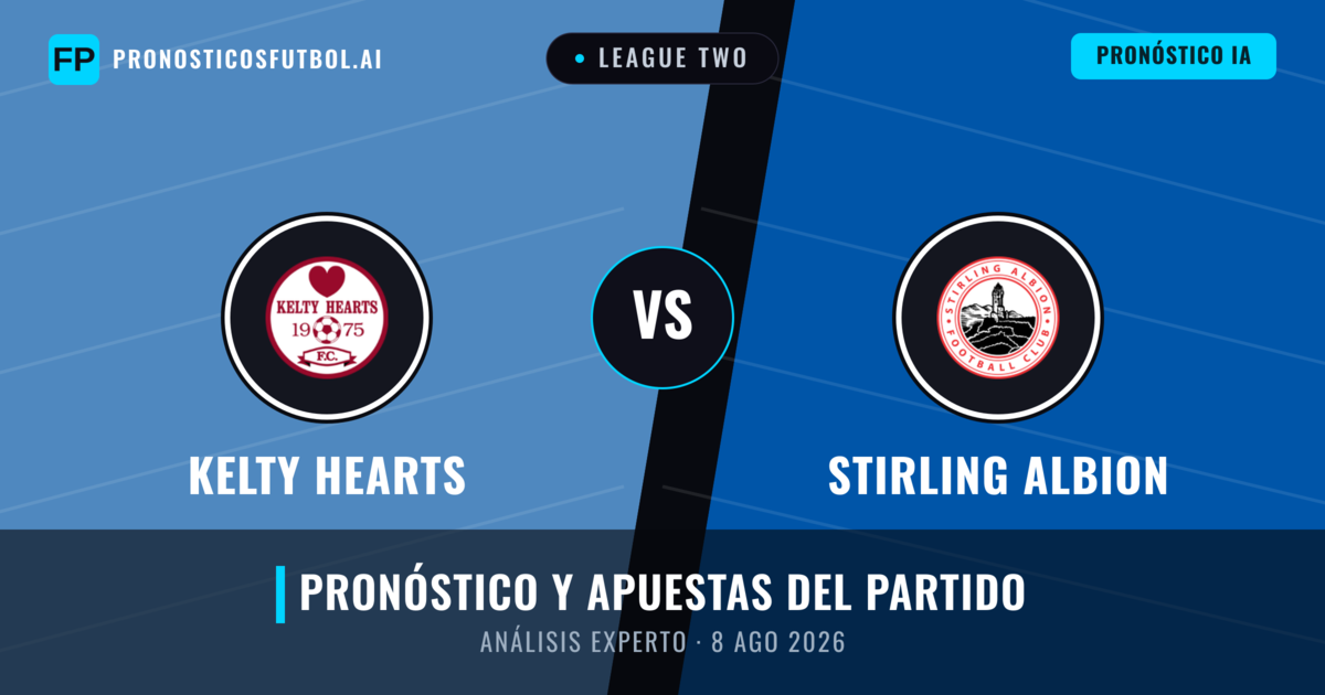 Kelty Hearts vs Stirling Albion — pronóstico y previa del partido