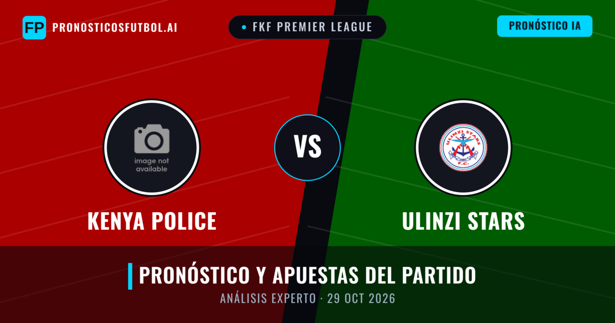 Kenya Police vs Ulinzi Stars — pronóstico y previa del partido