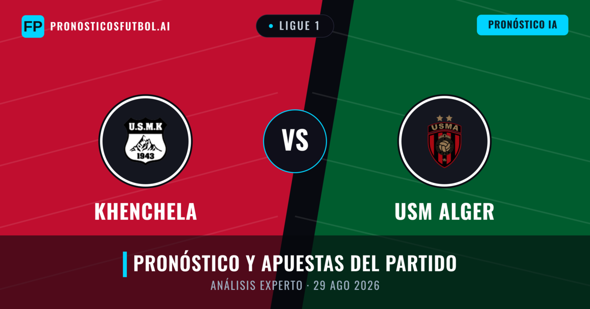 Khenchela vs USM Alger — pronóstico y previa del partido