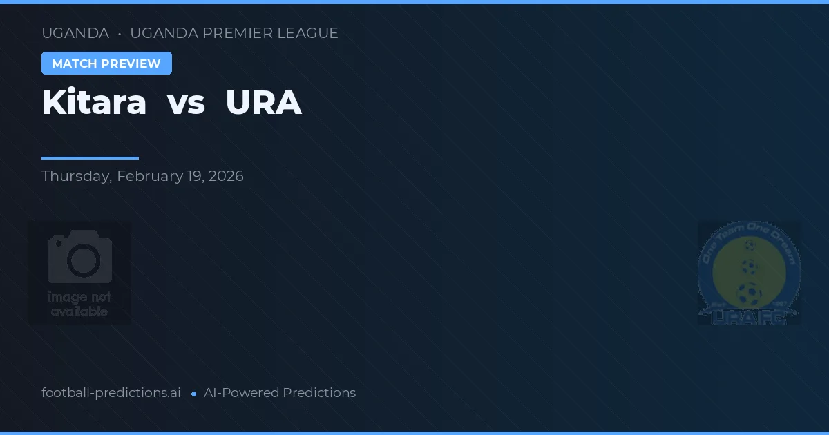 Kitara vs URA — pronóstico y previa del partido