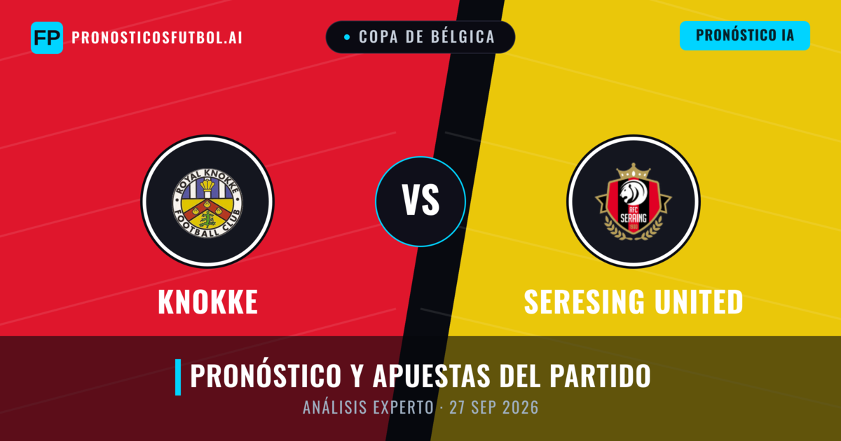 Knokke vs Seresing United — pronóstico y previa del partido