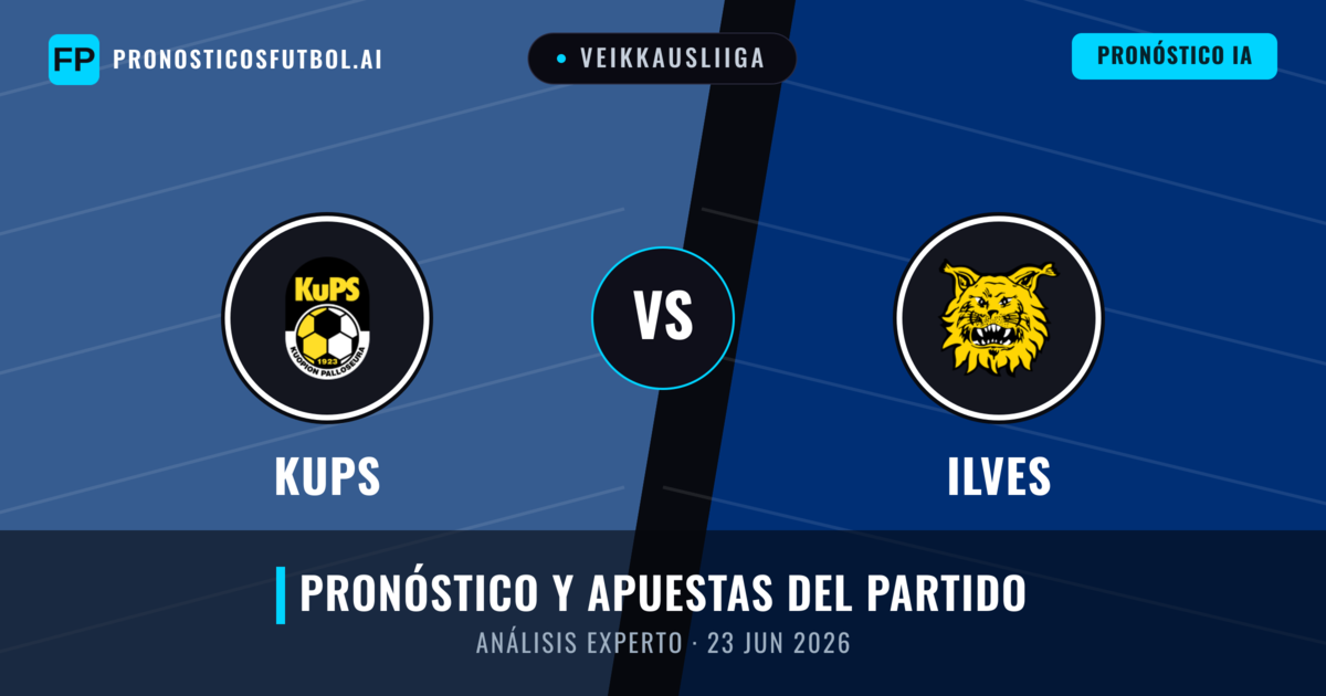 KuPS vs Ilves — pronóstico y previa del partido