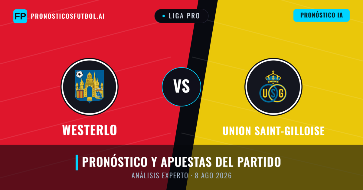 Westerlo vs Union Saint-Gilloise — pronóstico y previa del partido