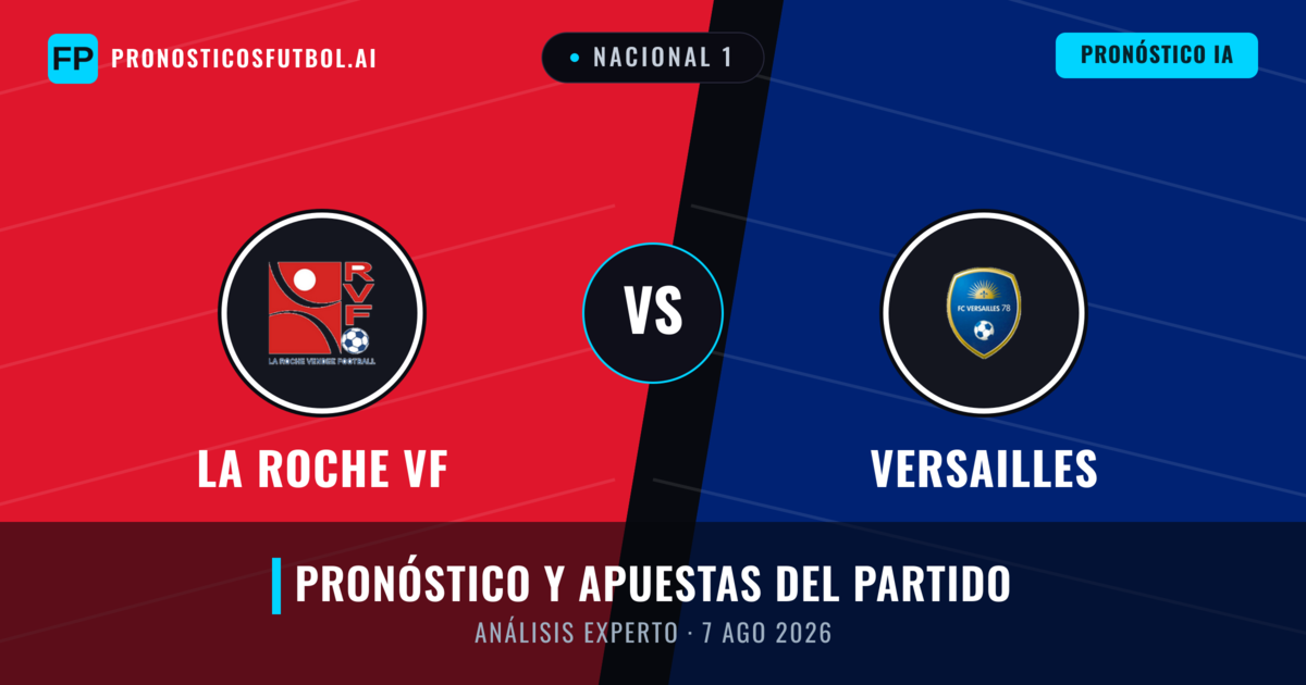La Roche VF vs Versailles — pronóstico y previa del partido