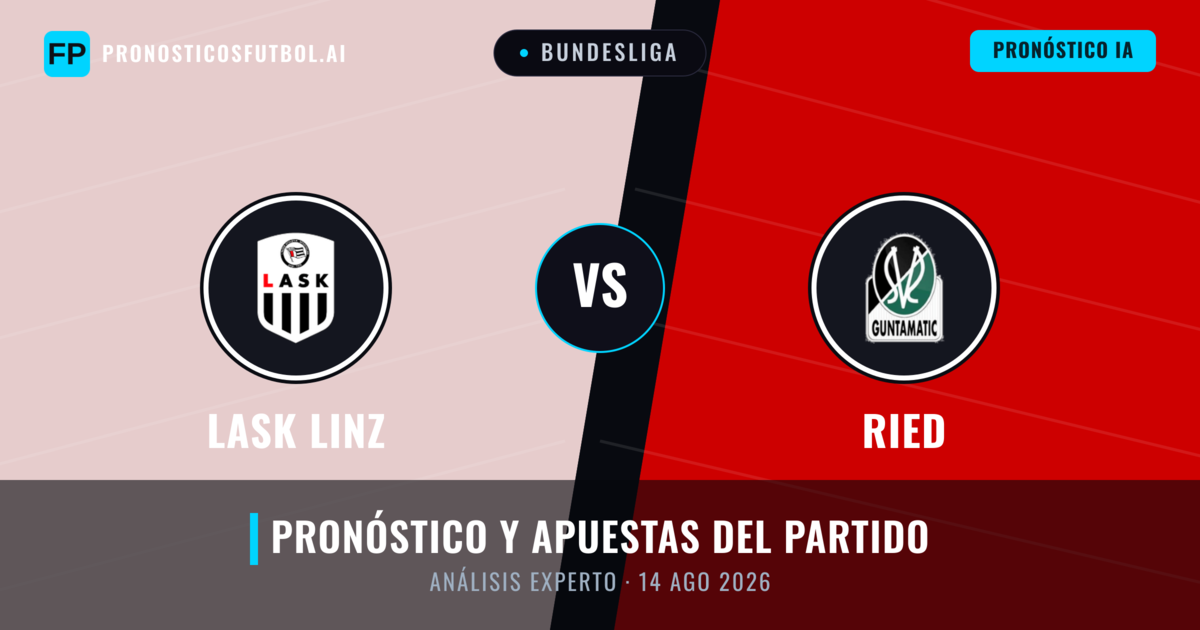LASK Linz vs Ried — pronóstico y previa del partido