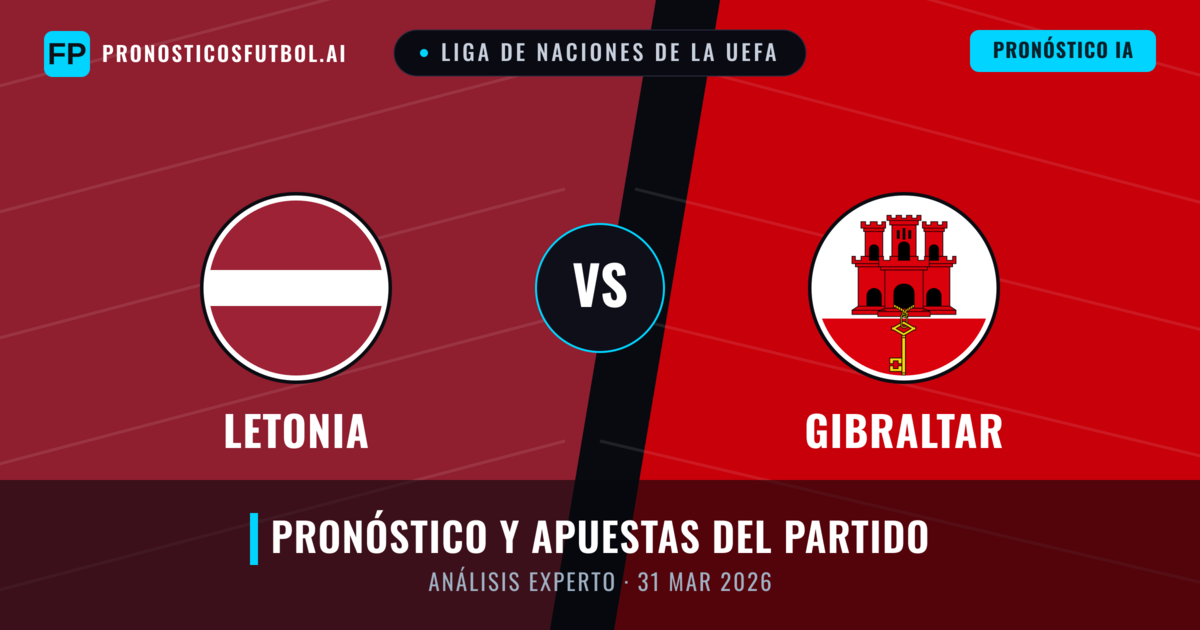 Letonia vs Gibraltar — pronóstico y previa del partido