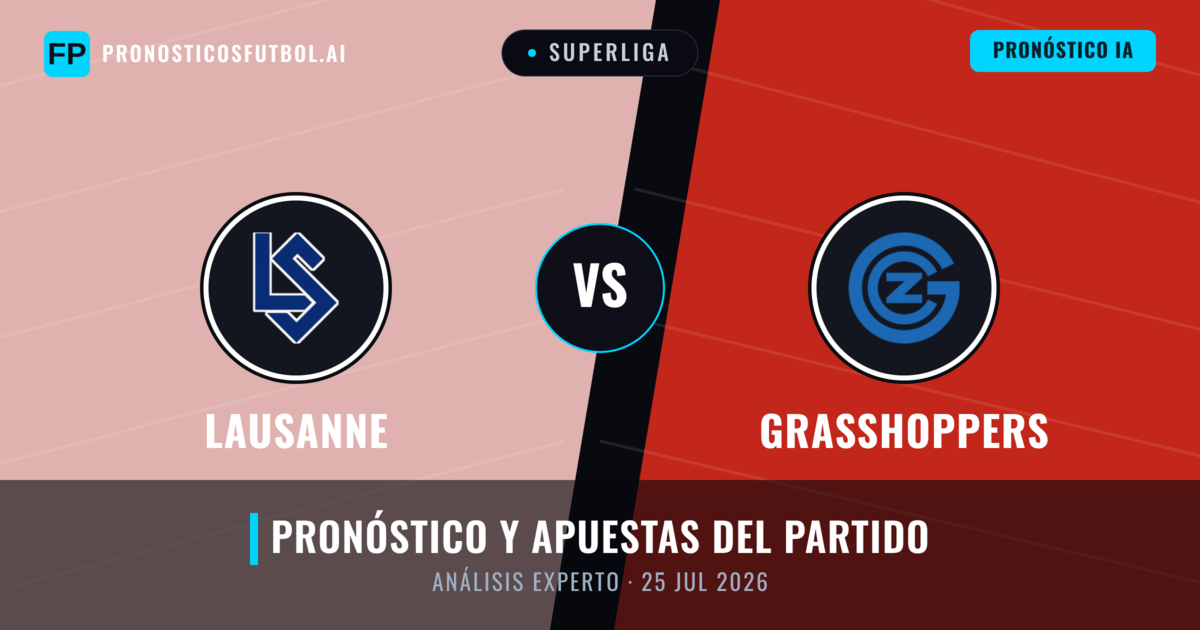 Lausanne vs Grasshoppers — pronóstico y previa del partido