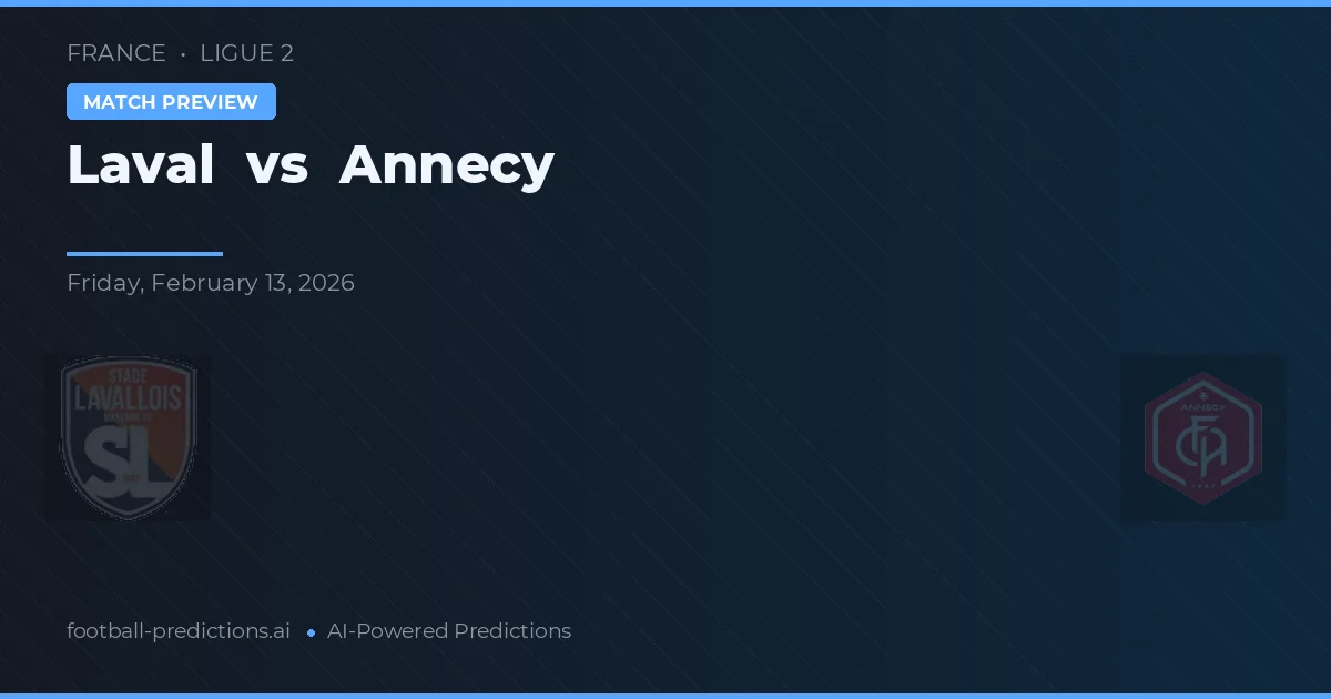 Laval vs Annecy — pronóstico y previa del partido