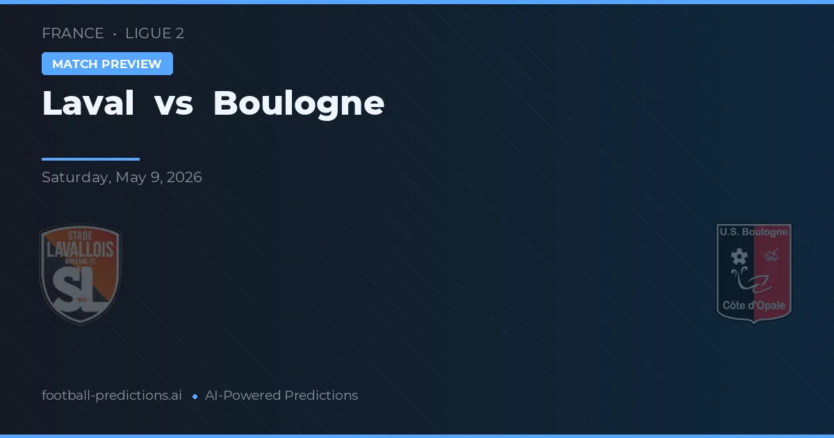 Laval vs Boulogne — pronóstico y previa del partido