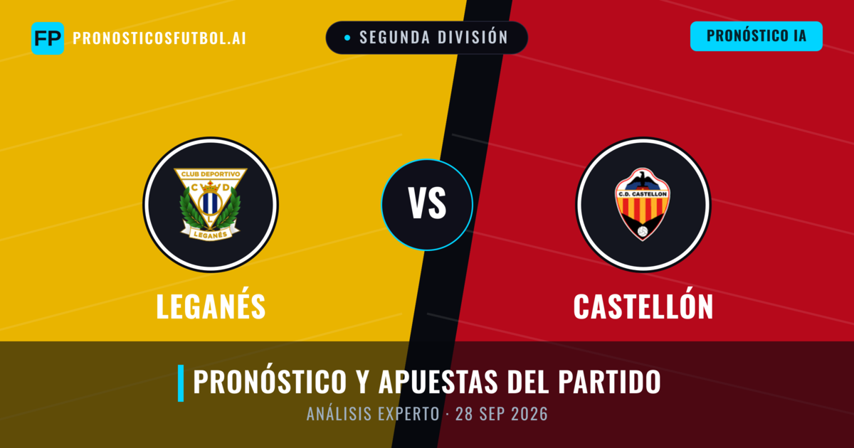 Leganés vs Castellón — pronóstico y previa del partido