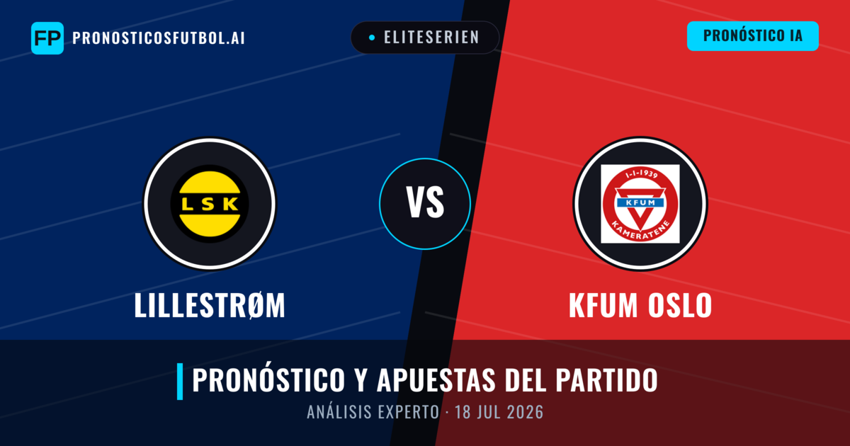 Lillestrøm vs KFUM Oslo — pronóstico y previa del partido