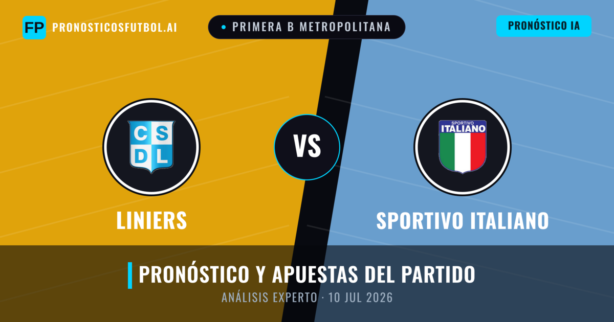 Liniers vs Sportivo Italiano — pronóstico y previa del partido