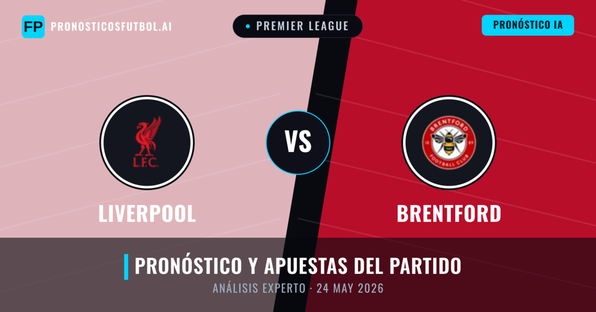 Liverpool vs Brentford — pronóstico y previa del partido