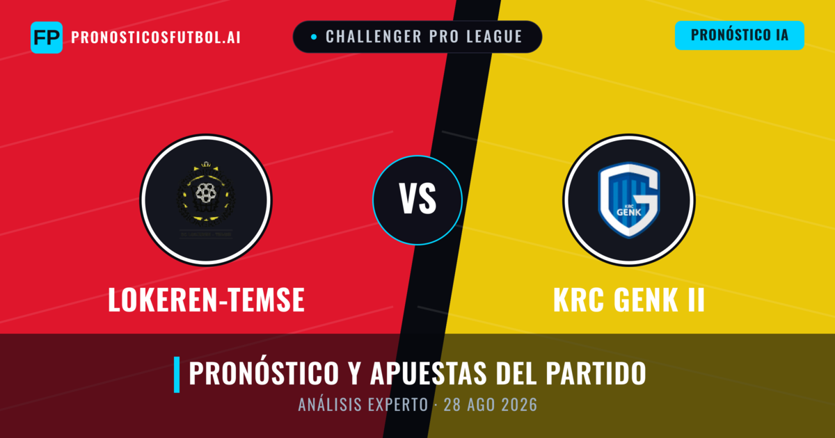 Lokeren-Temse vs KRC Genk II — pronóstico y previa del partido