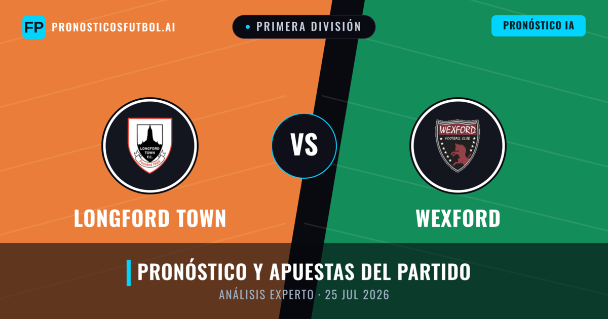 Longford Town vs Wexford — pronóstico y previa del partido