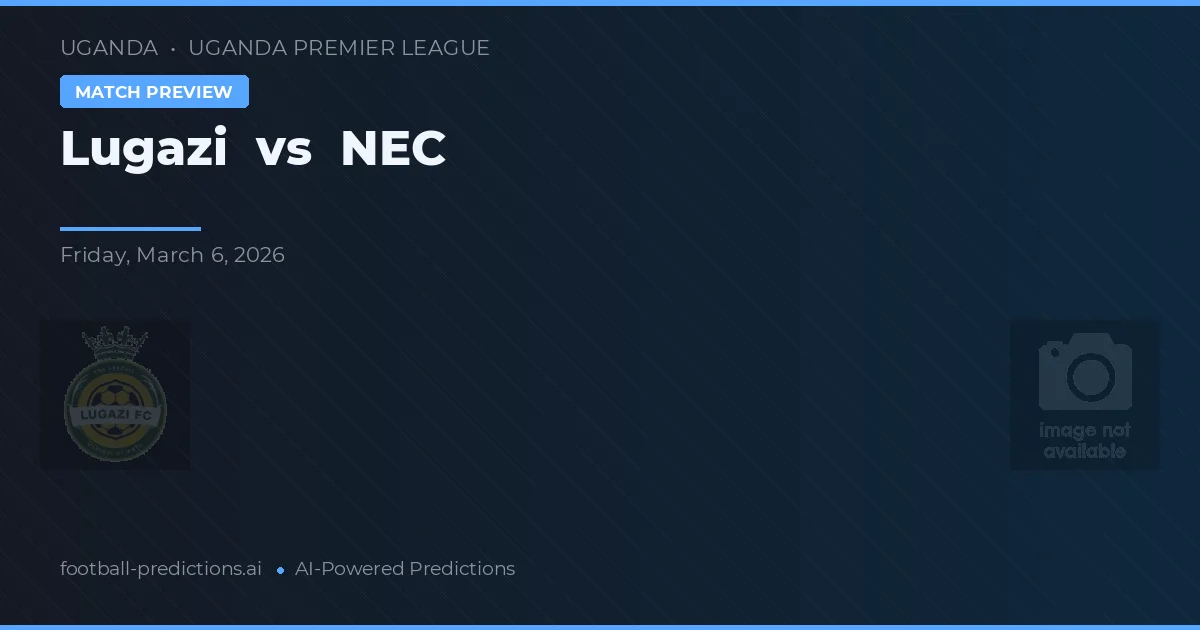 Lugazi vs NEC — pronóstico y previa del partido