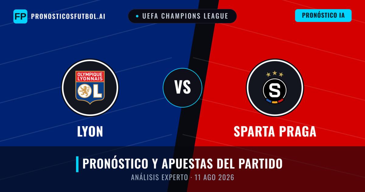 Lyon vs Sparta Praga — pronóstico y previa del partido