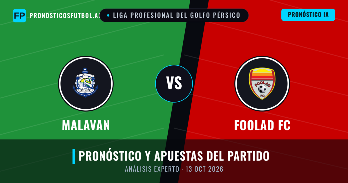 Malavan vs Foolad FC — pronóstico y previa del partido