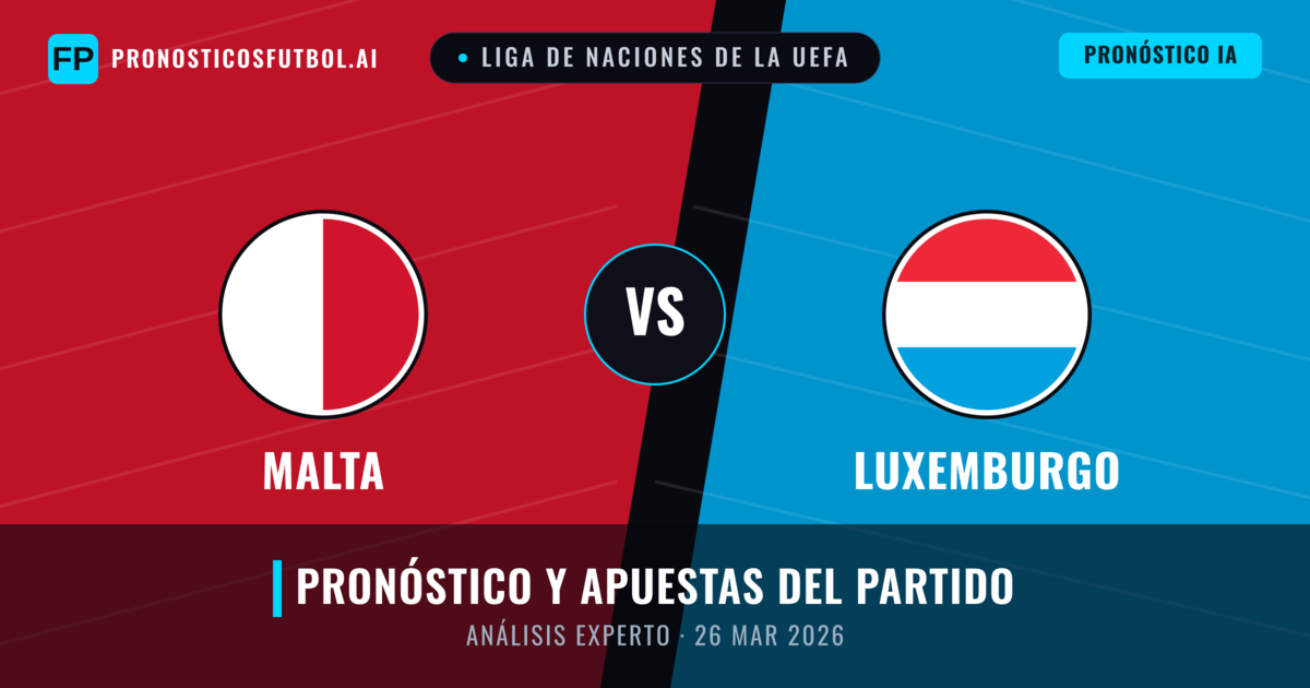 Malta vs Luxemburgo — pronóstico y previa del partido